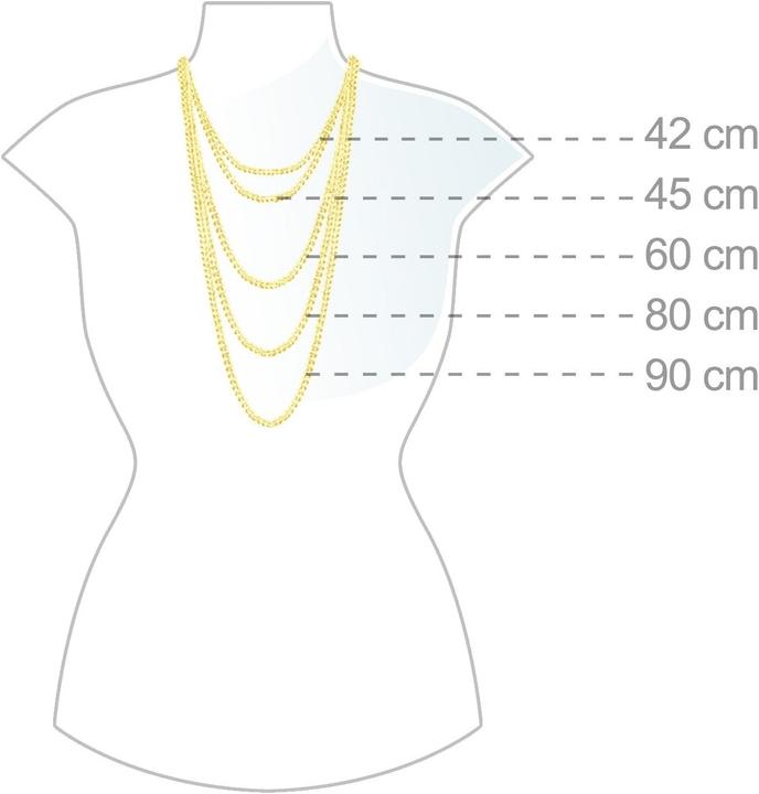 Actual product image Elli mit Herz-Anhänger Diamant (0.015 ct.) (Sterling Silver, 45 cm)