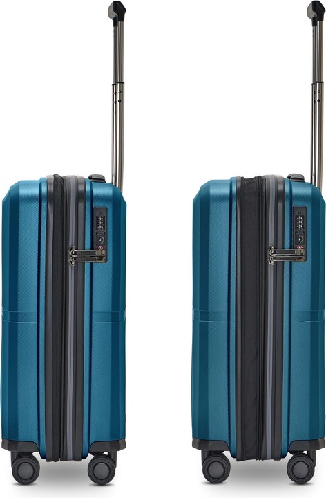 Produktbild Pactastic Collection 01 4-Rollen Kabinentrolley 55 cm mit Dehnfalte (42 l, Handgepäck (bis 50l))