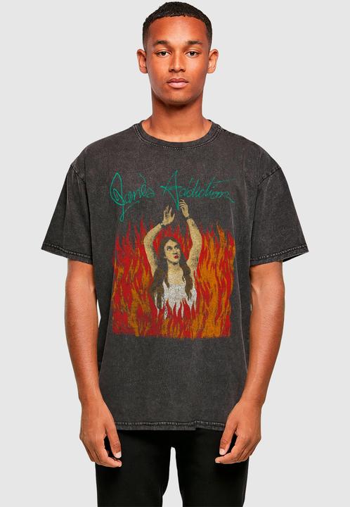 Produktbild Merchcode Janes Addiction - Ritualo Acid Washed Oversize Tee - 171145 (M)