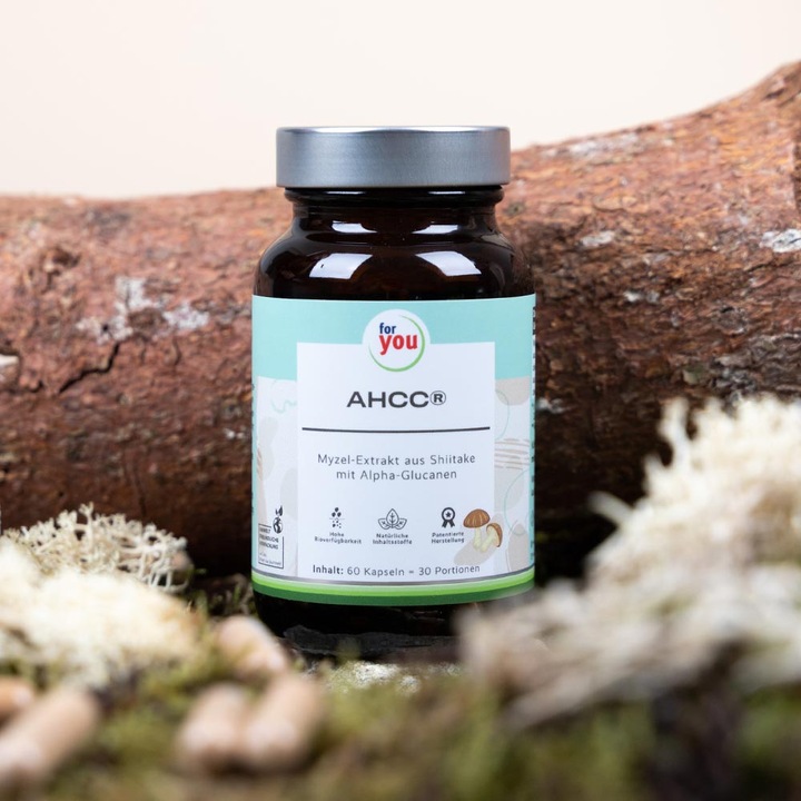 Actual product image For You AHCC® (60 Piece, Capsules)