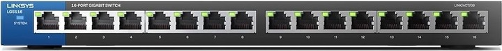 Actual product image Linksys Lgs116 (16 Ports)