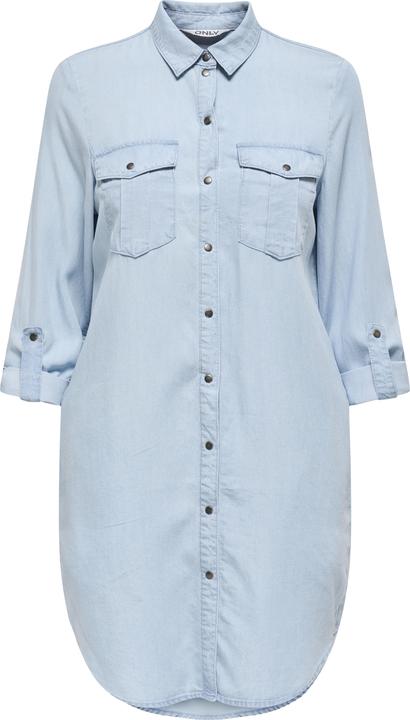 Only ONLSILLE Kurzes Kleid Jeanskleid