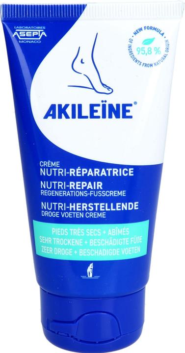 Image du produit Akileïne AKILEINE Bleu NutriRepair Crème pour les pieds Tb 75 ml (Crème et gel pour les pieds, 75 ml)