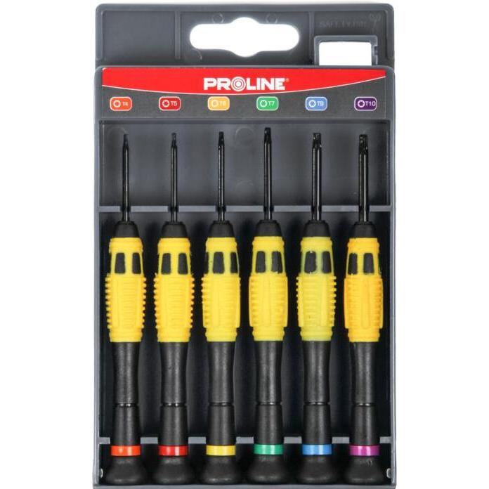 Proline, Schraubenzieher, Pro-Line Uhrmacher-Schraubendreher Ni-Cr-Mo-Set 6-tlg. (10226)