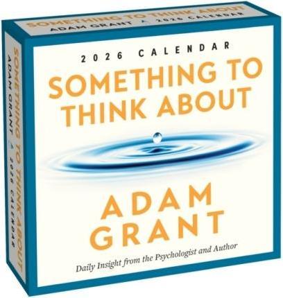 Produktbild Adam Grant 2026 Day-to-Day Calendar (Englisch)