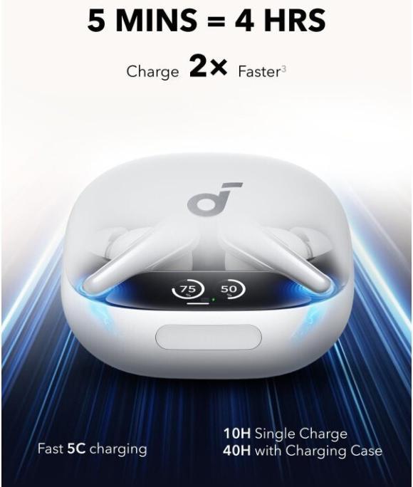 Productafbeelding soundcore Liberty 4 Pro (Actieve ruisonderdrukking, 10 h, Draadloze)