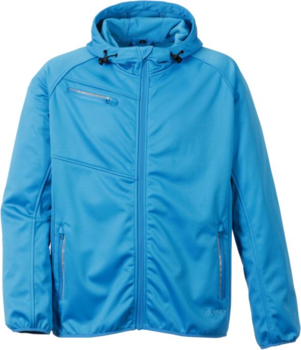 Actual product image Planam Outdoor Fog softshell jacket blue size M (M)