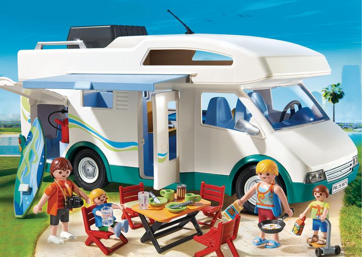 Actual product image Playmobil family mobile home (6671)