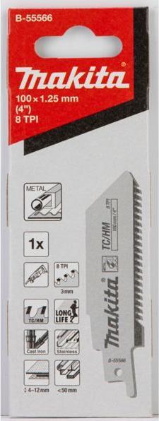 Produktbild Makita Reciproblatt TC 100/8T