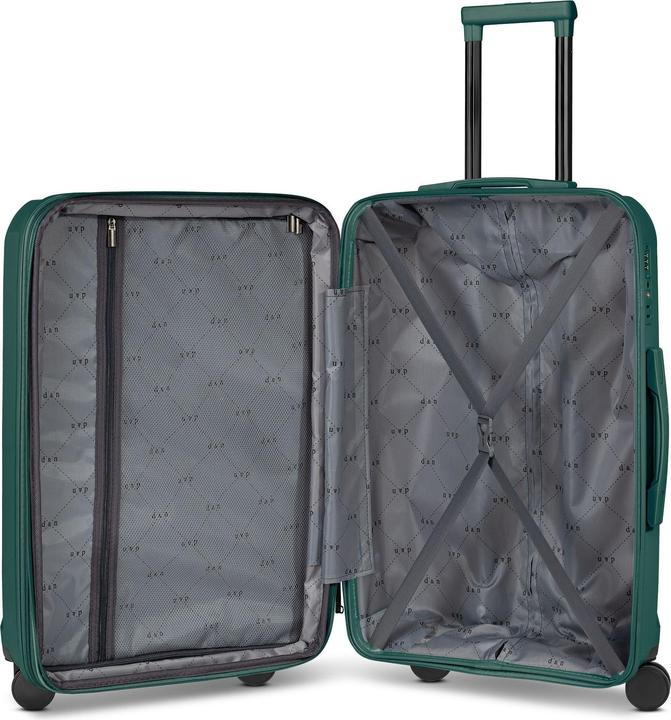 Produktbild D&N South Dakota 4 Rollen Trolley M 66 cm mit Dehnfalte (62 l)