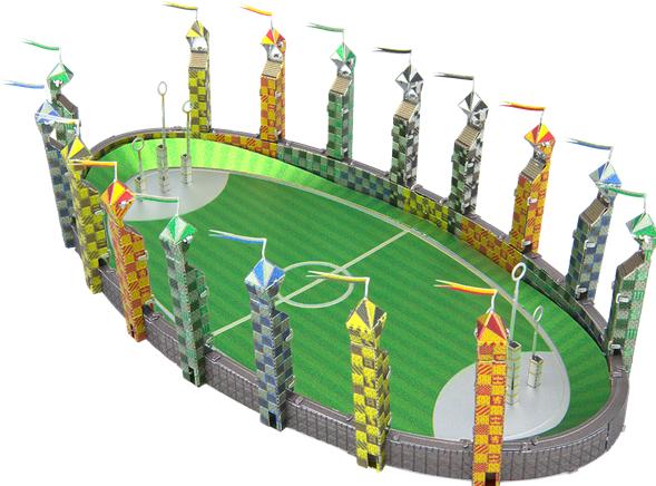 Produktbild Metal Earth Harry Potter Quidditch Pitch