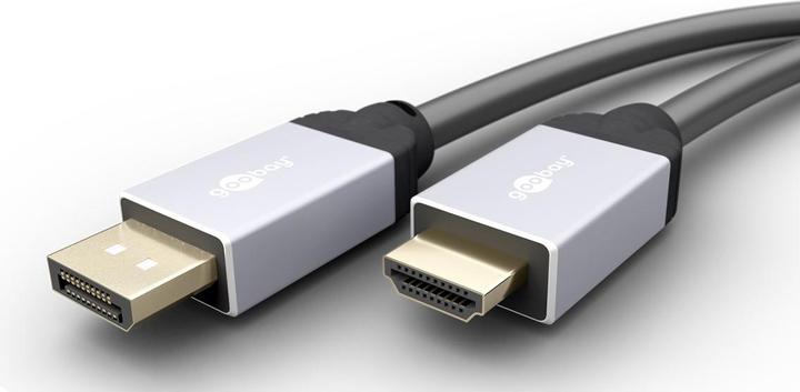 Produktbild Goobay DisplayPort — HDMI (Typ A) (1 m, DisplayPort, HDMI, 2.0)