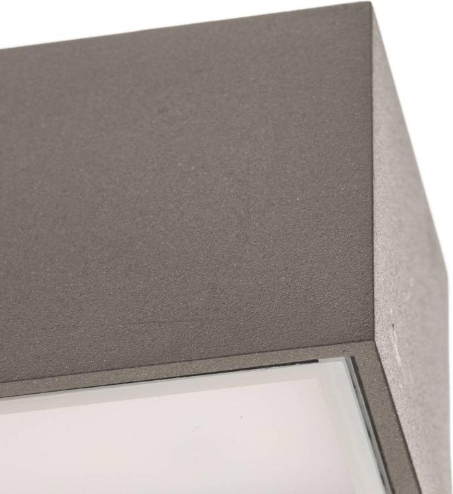 Image du produit Arcchio Lengo Applique murale LED CCT, 50cm, 1-flamme grise (1175 lm)