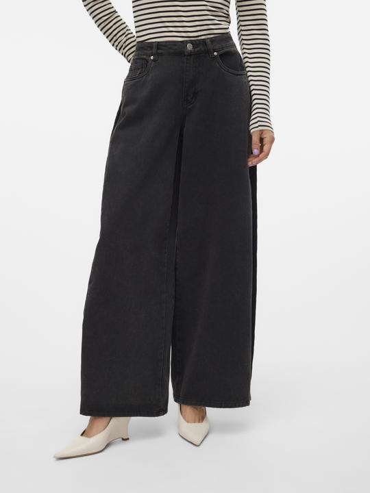 Immagine prodotto Vero Moda VMANNET Mid Rise Locker geschnitten Jeans Weit geschnitten (W25/L32)