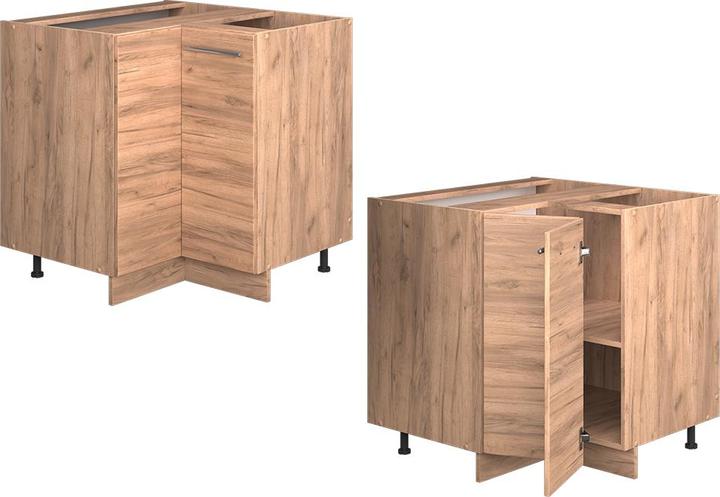 Anthrazit, Goldkraft Eiche