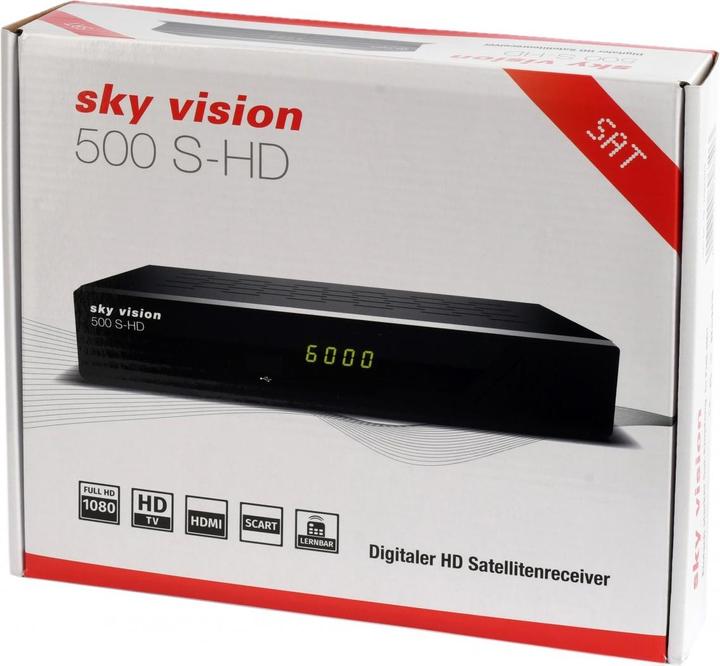 Actual product image Sky Vision 500 Digital FullHD SATReceiver (DVB-S2)