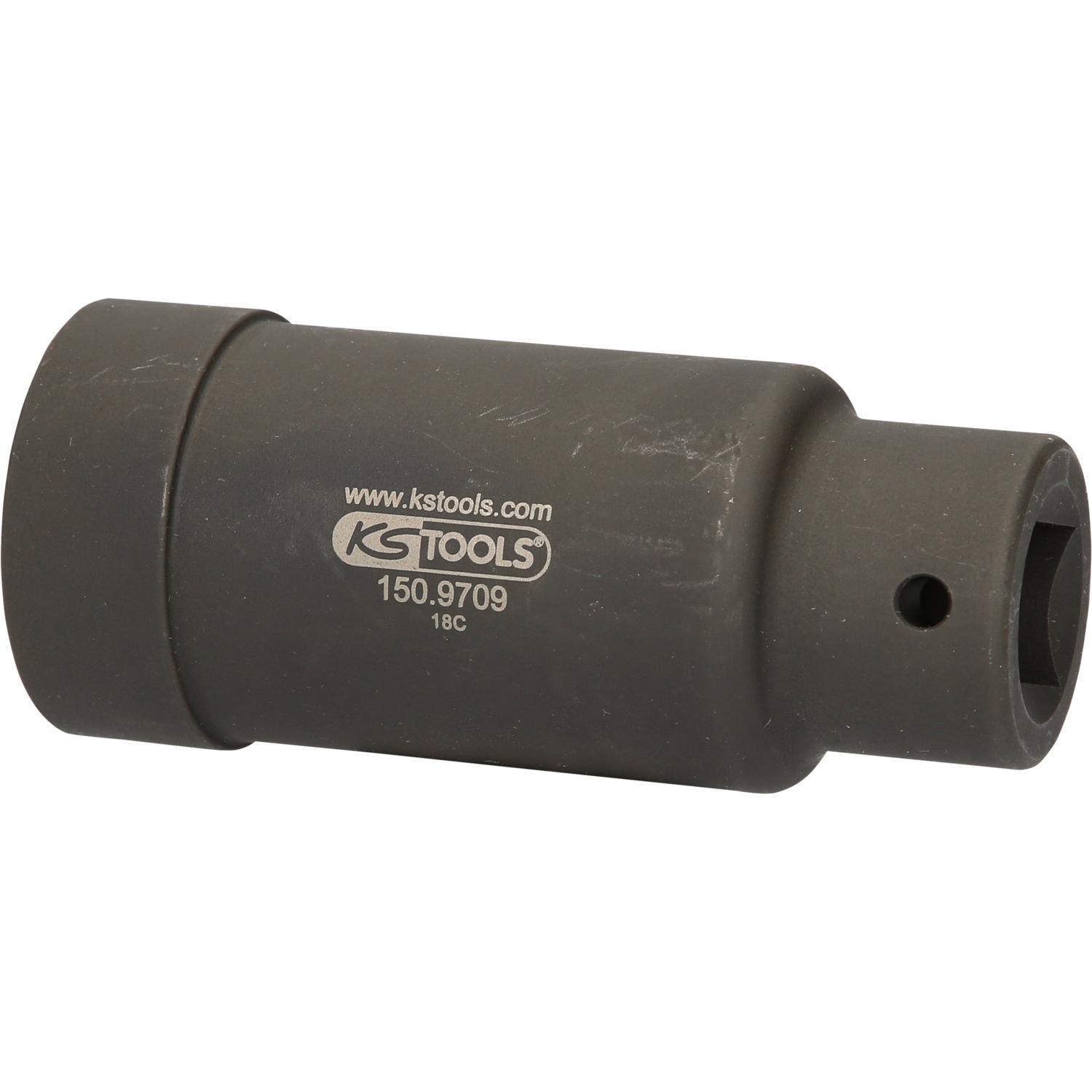 Thumbnail - KS Tools, Steckschlüssel + Stecknuss, 3/4" Spezial-Gelenkwellen-Stecknuss für VAG, 46,0 mm (3/4")