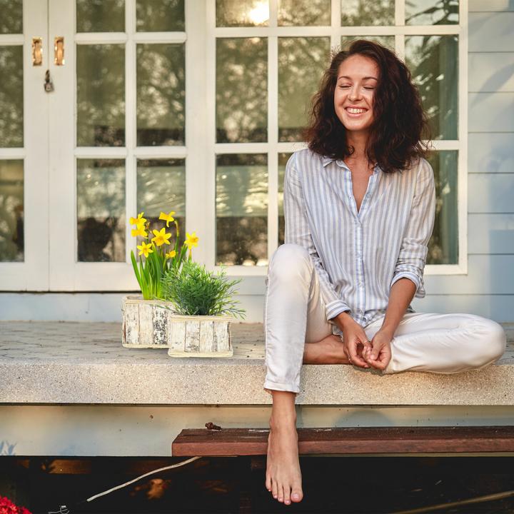 Actual product image Relaxdays Console table (110 x 30 x 70 cm)