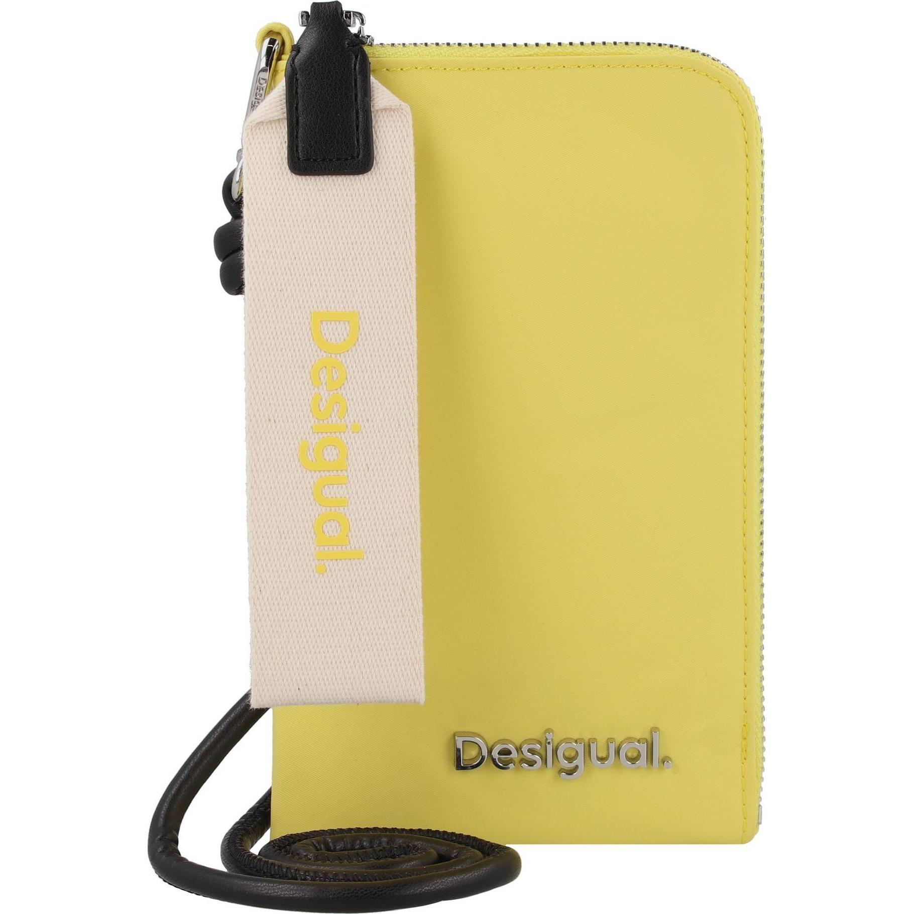 Desigual, Handtasche, Priori Handytasche 11.5 cm, Gelb