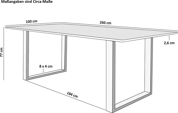 Image du produit SAM Atlanta (260 x 100 x 77 cm)