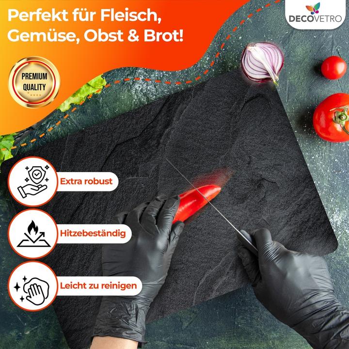 Produktbild Decovetro Schneidebrett Glas