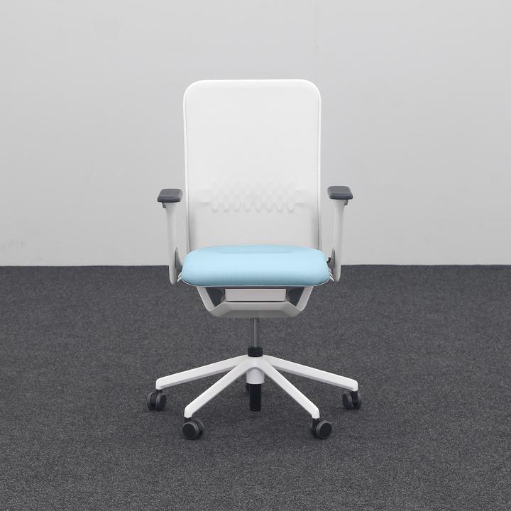 Produktbild Sitag Bürostuhl SitagTeam Mesh swissmade mit 2D Armlehnen, Blau, Neu (41 - 52 cm)