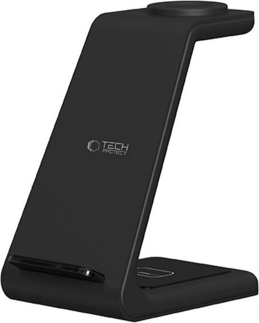 Produktbild Tech-Protect Dock station QI15W-A36 3IN1 WIRELESS CHARGER FOR APPLE Black (10 W)