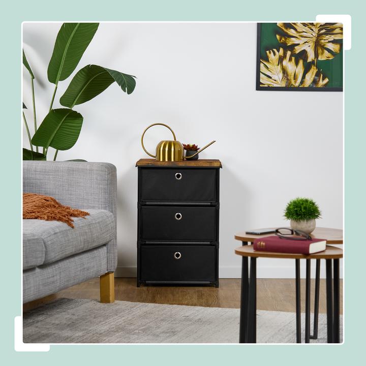 Produktbild Relaxdays Kommode (43 x 33 x 65 cm)