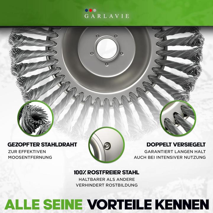 Immagine prodotto Garlavie Decespugliatore per erbacce (Pioniere delle erbacce, Attacco per macchine da giardino)