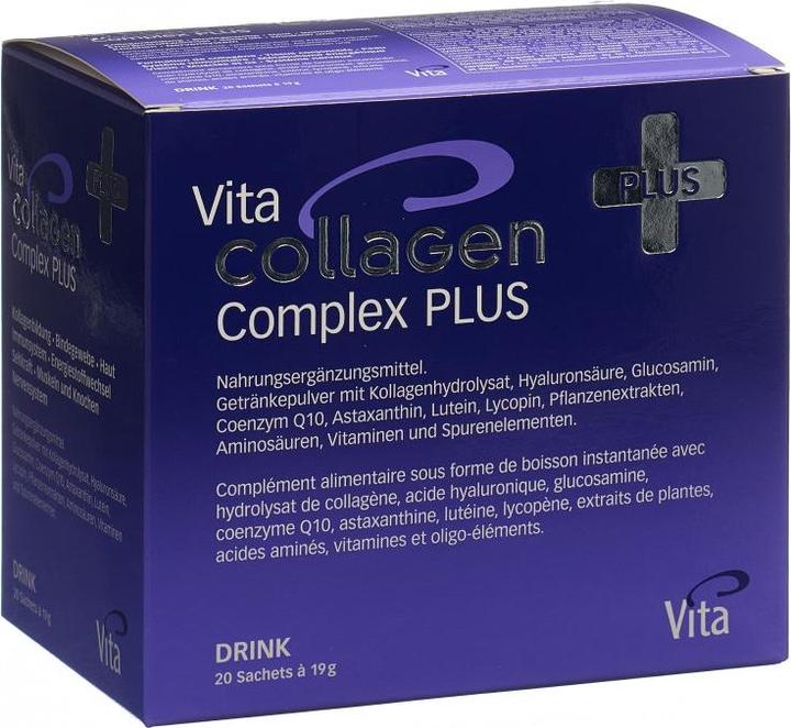 Image du produit Vita Collagen Complex Plus (20 pièce(s), Sachet, 500 g)