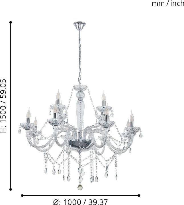 Actual product image EGLO Basilano (100 cm)