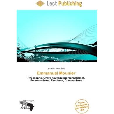 Emmanuel Mounier, Fachbücher
