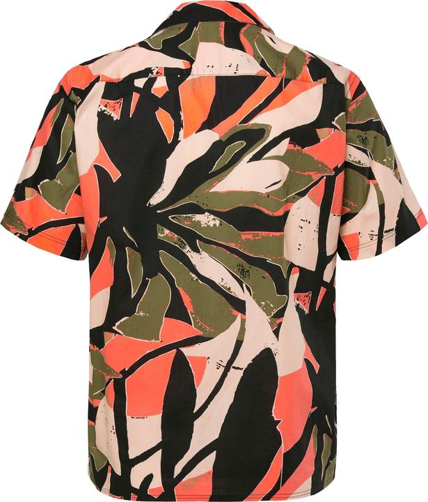Immagine prodotto Men+ Viskose-Hemd, Halbarm, Alloverprint, Cubakragen, Cuba Fit (6XL)