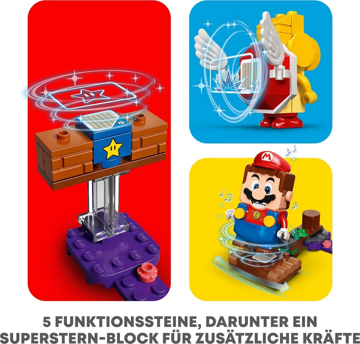 Actual product image LEGO Wiggler's Poison Swamp (71383, LEGO Super Mario)