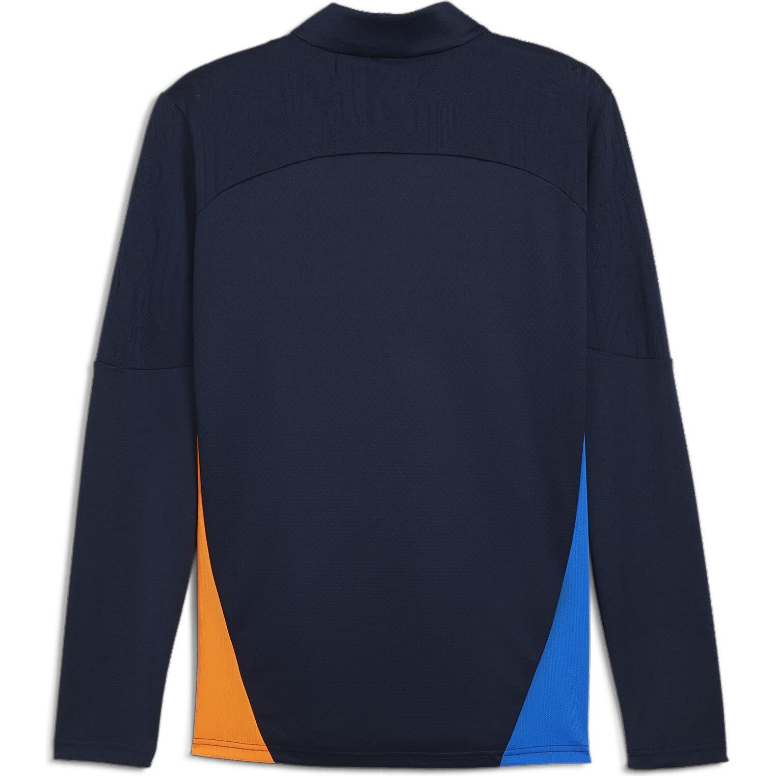 Thumbnail - Puma, Herren, Sportshirt, OM Training 1/4 Zip Top (XXL), Blau, XXL
