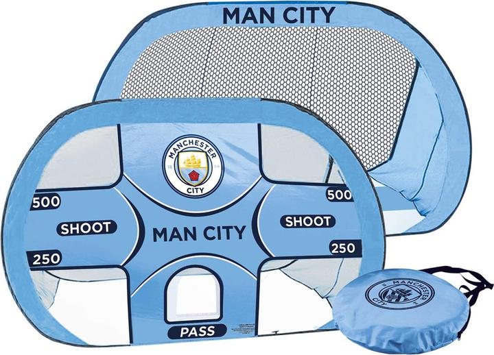 Immagine prodotto Manchester City FC Aufstellbares Fussballtor 2 in 1