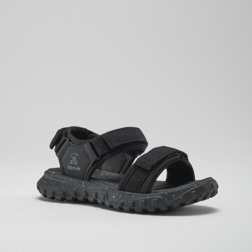 Kamik, Unisex, Sandalen, Harbor, Schwarz, (33)