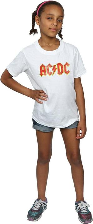 Immagine prodotto AC/DC T-shirt in cotone con logo in rilievo per le donne (152, 158)