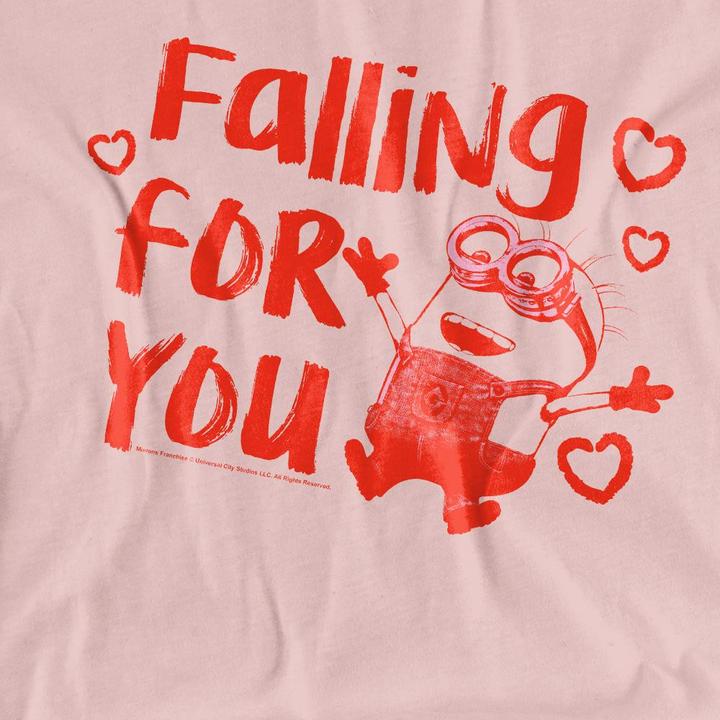 Produktbild Minions Falling For You Ladies TShirt (S)