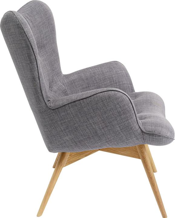 Actual product image Kare Design Armchair Vicky Grey