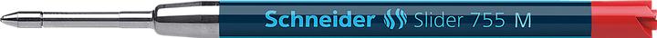 Produktbild Schneider Kugelschreibermine Slider 755 Strichstärke: 0,5 mm Schreibfarbe: rot (1 Stück, Rot, 0.50 mm)