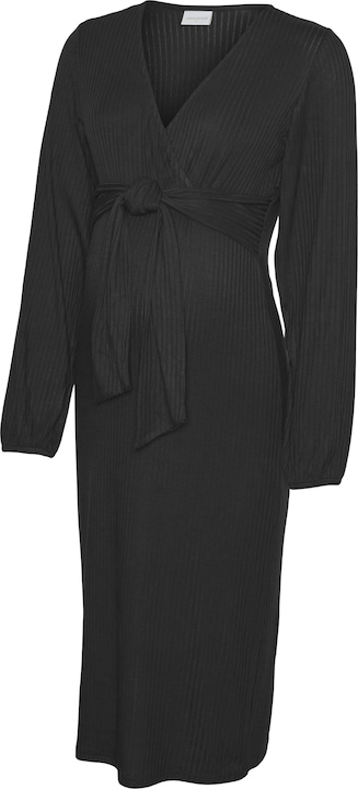 Produktbild Mamalicious Normal geschnitten V-Ausschnitt Midikleid Kleid (XL)