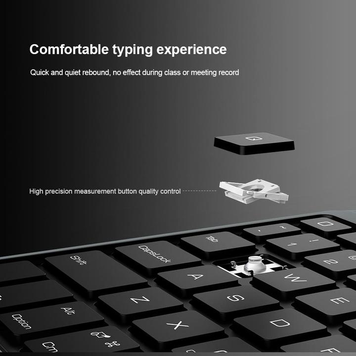 Produktbild NoName Bumper Link Keyboard Case (Backlit Version) for iPad Air 10.9 2020/Air 4/Air 5/Pro 11 2020/2 (Eng. Int., Apple iPad Pro 11 2020)