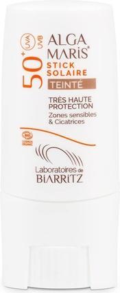 Laboratoires de Biarritz - AM Crayon solaire teinté SPF50 (Stick solaire, SPF 50+)
