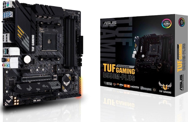 Produktbild ASUS TUF GAMING B550M-PLUS (AM4, AMD B550, mATX)