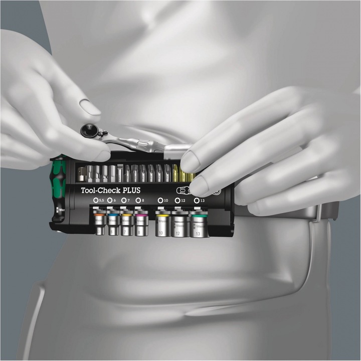 Produktbild Wera Tool-Check PLUS Imperial (Innensechsrund TX M30, Innensechsrund TX M10, Innensechsrund TX M15, Innensechsrund TX M25, Innensechsrund TX M40, Kreuz Phillips PH M1, Kreuz Phillips PH M2, Kreuz Phillips PH M3, Innensechsrund TX M20)