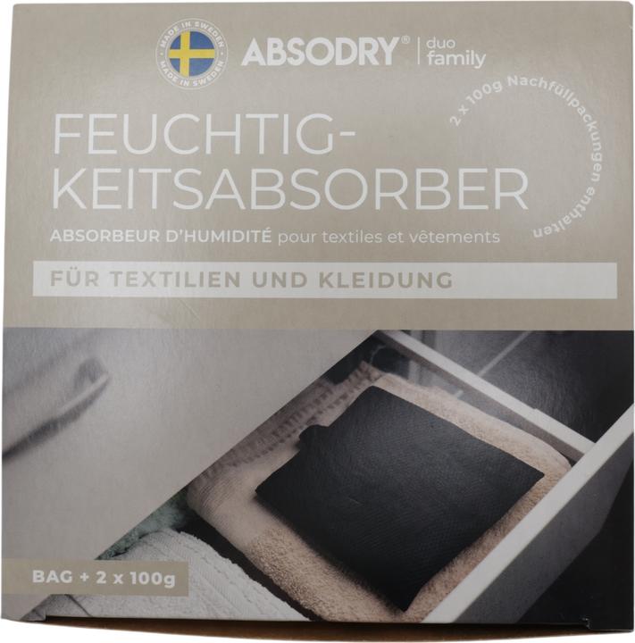 Immagine prodotto Absodry Duo Family Entfeuchter für Kleidung und Textilien, 2x 100 g