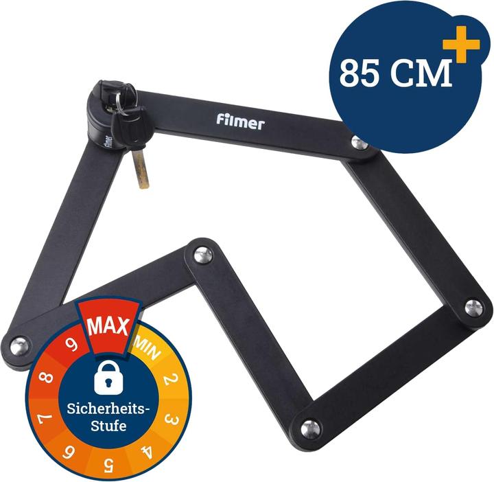 Actual product image Filmer Folding lock, 43149, with bracket