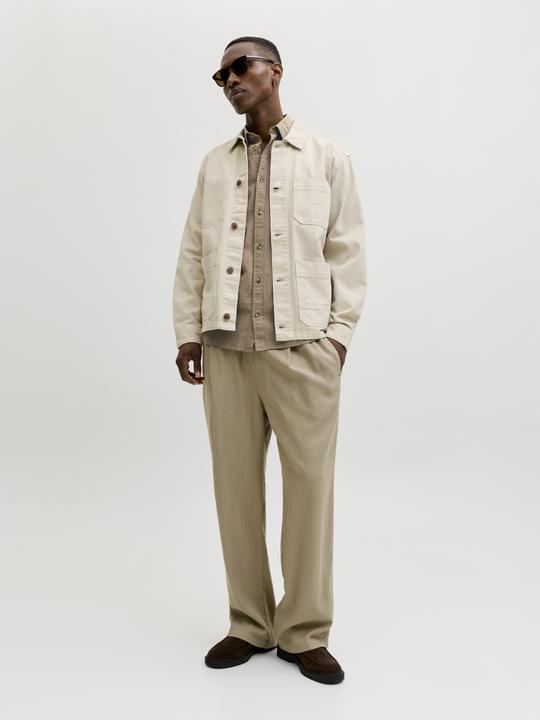 Image du produit Jack & Jones Jjesummer Linen Blend Shirt L/S Sn (L)