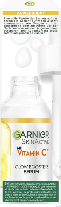 Actual product image Garnier Vitamin C* Glow Booster (30 ml)